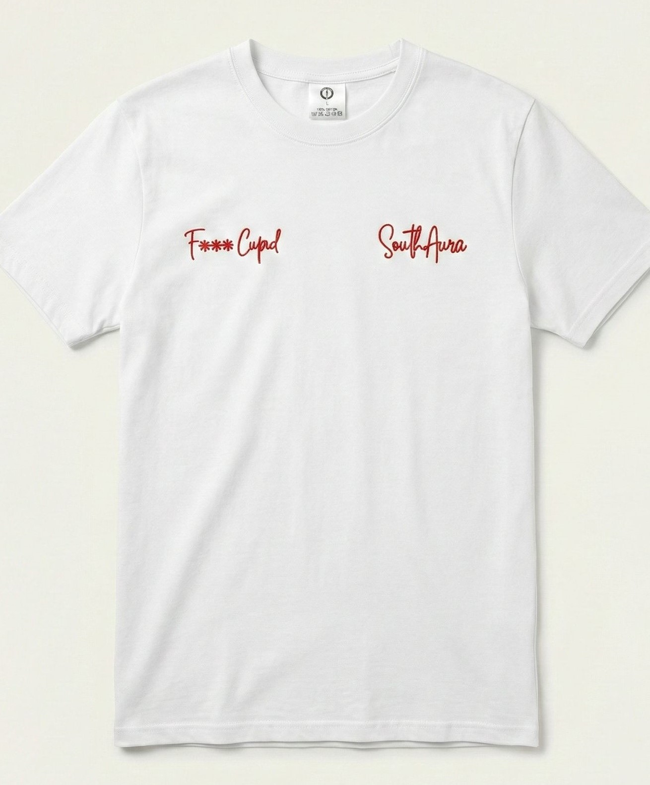 Camiseta Case of Yes blanca bone white vista frontal